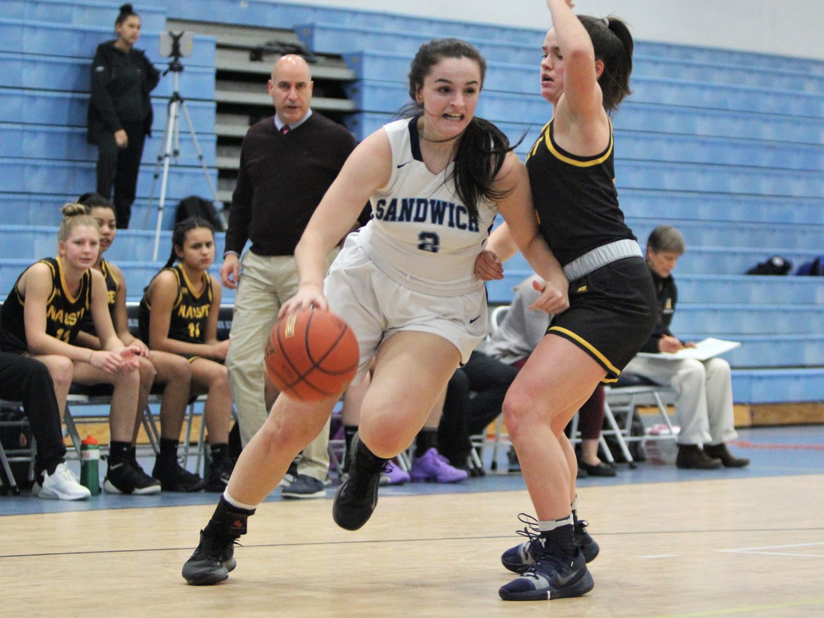 Sandwich Girls' Basketball vs Martha's Vineyard — February 9, 2020